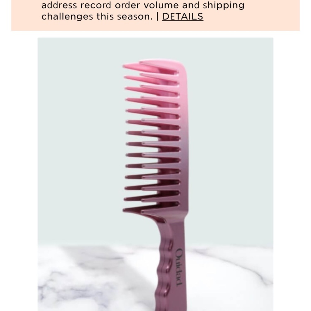 Ouidad Double Row Detangler